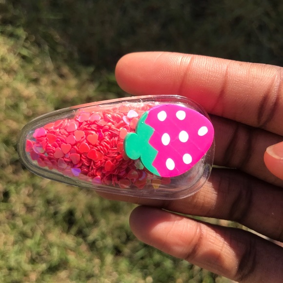 Fruity🍋🍓🍇🍉🥝 Hair Clips/Pins - Picture 5 of 6